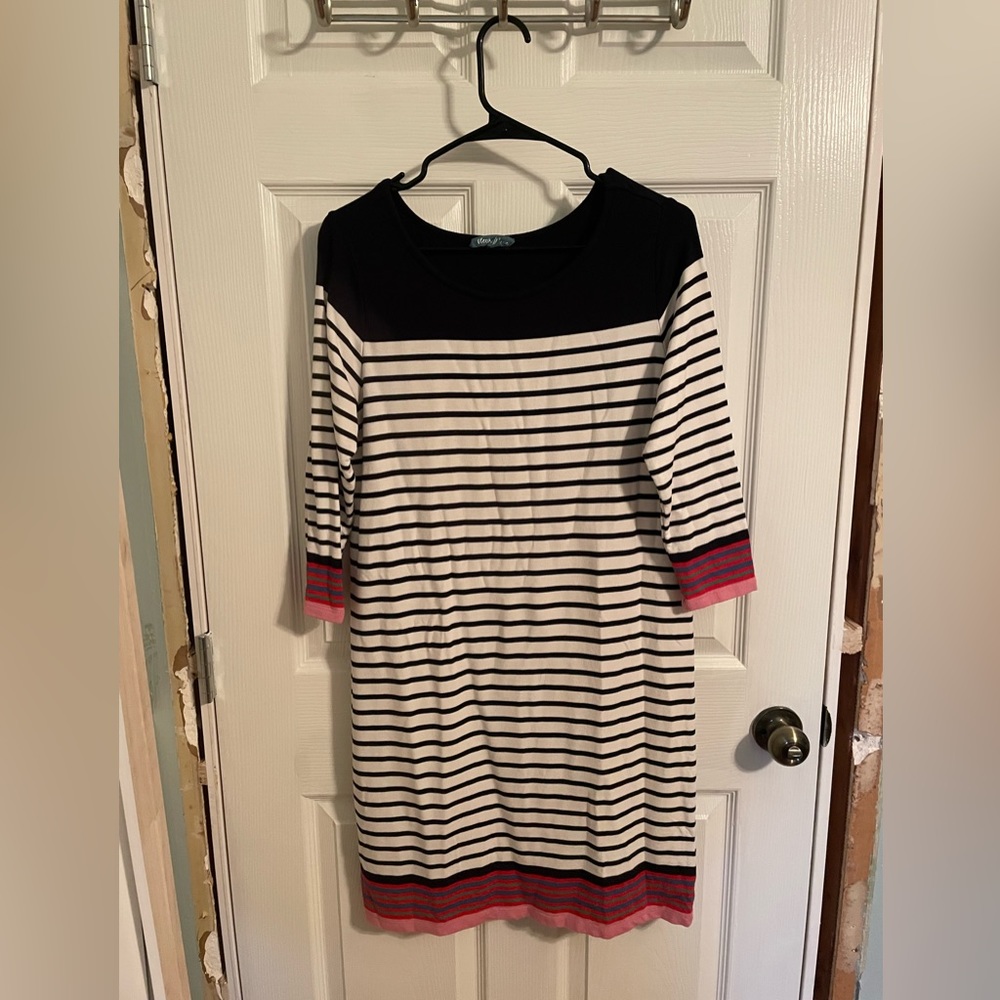 Fleur bleue Striped multicolor small dress